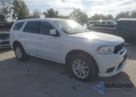 2020 Dodge Durango Ssv из США, поврежденный, VIN 1C4RDJFG8LC309045